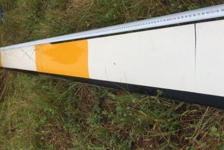 The main rotor blade is currently being investigated by the Australian Transport Safety Bureau. CASA Photo