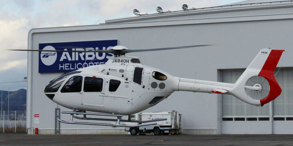 The Airbus H135 will be deployed for emergency medical service operations for the Nara Prefecture from February onwards. Airbus Photo