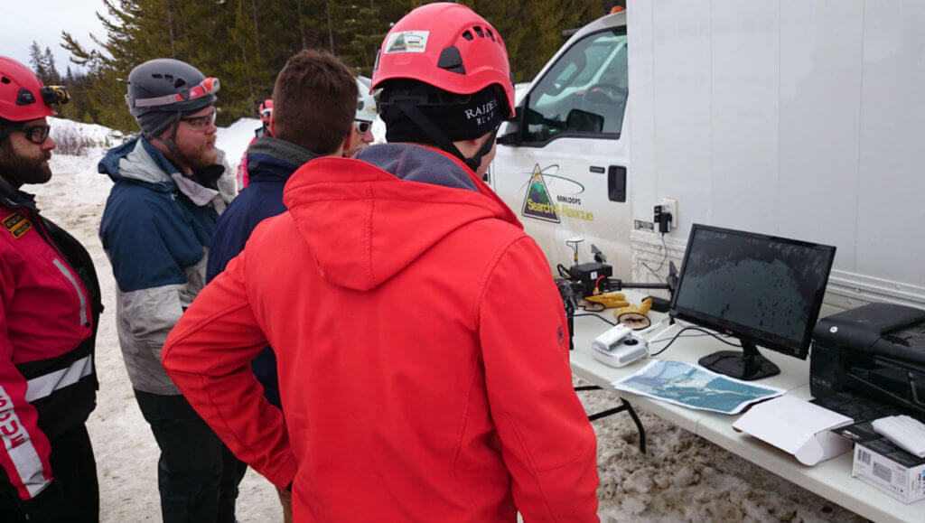 In late February, Hummingbird Drones deployed an infrared camera-equipped DJI drone, and found seven missing skiers and snowboarders who had ventured out-of-bounds near the Sun Peaks ski area.