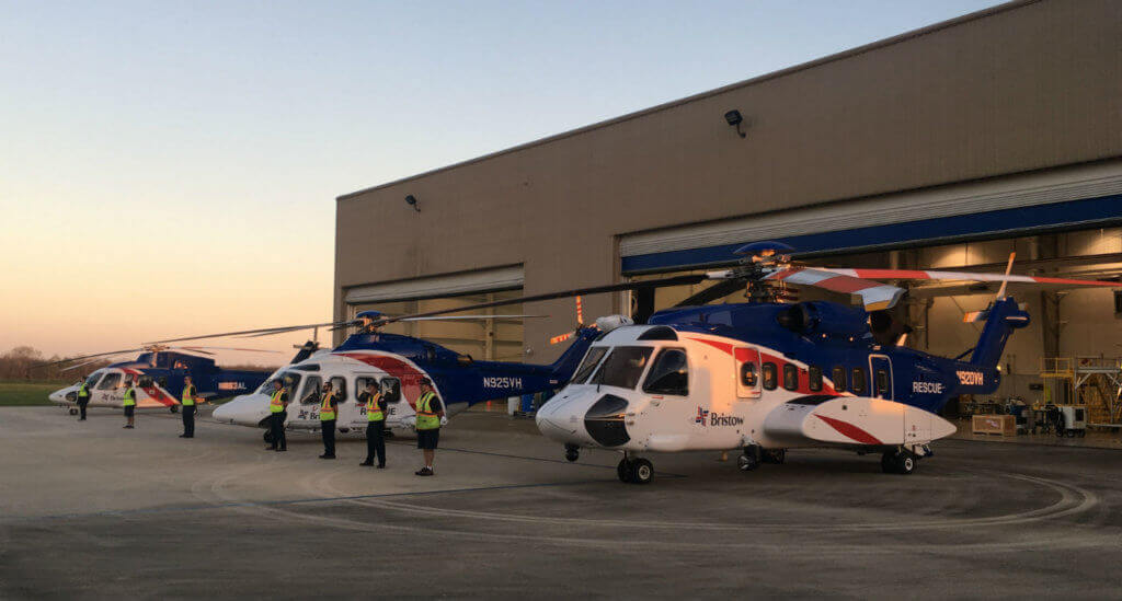 Based out Bristow's dedicated SAR facility at the South Lafourche Airport in Galliano, the consortium operates three different types of helicopters (Sikorsky S-76 C++, Sikorsky S-92 and a Leonardo AW139), available 24/7 for its members. 