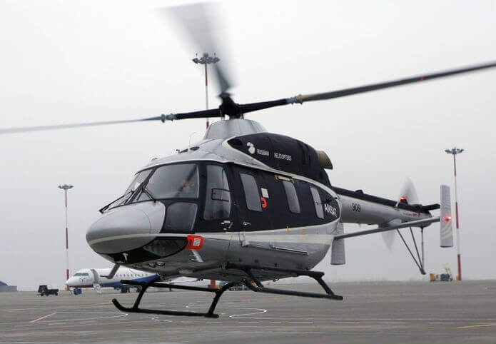 Ansat is a light-weight, twin-engine multi-purpose helicopter commercially built by Kazan Helicopters.