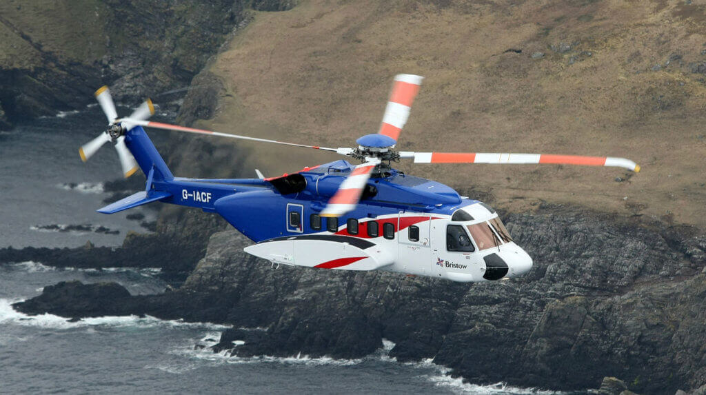 Bristow president and CEO Jonathan Baliff said offshore operators are having to endure idle aircraft, but that Sikorsky S-92s were beginning to "come in balance" with demand. Bristow Photo