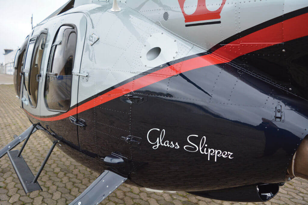 The coating is also an approved option on new Airbus helicopters sold in Germany, creating a super-smooth skin that's said to decrease dirt buildup, prevent parasitic drag, reduce downtime for cleaning and prevent oxidization from getting into the painted surface.