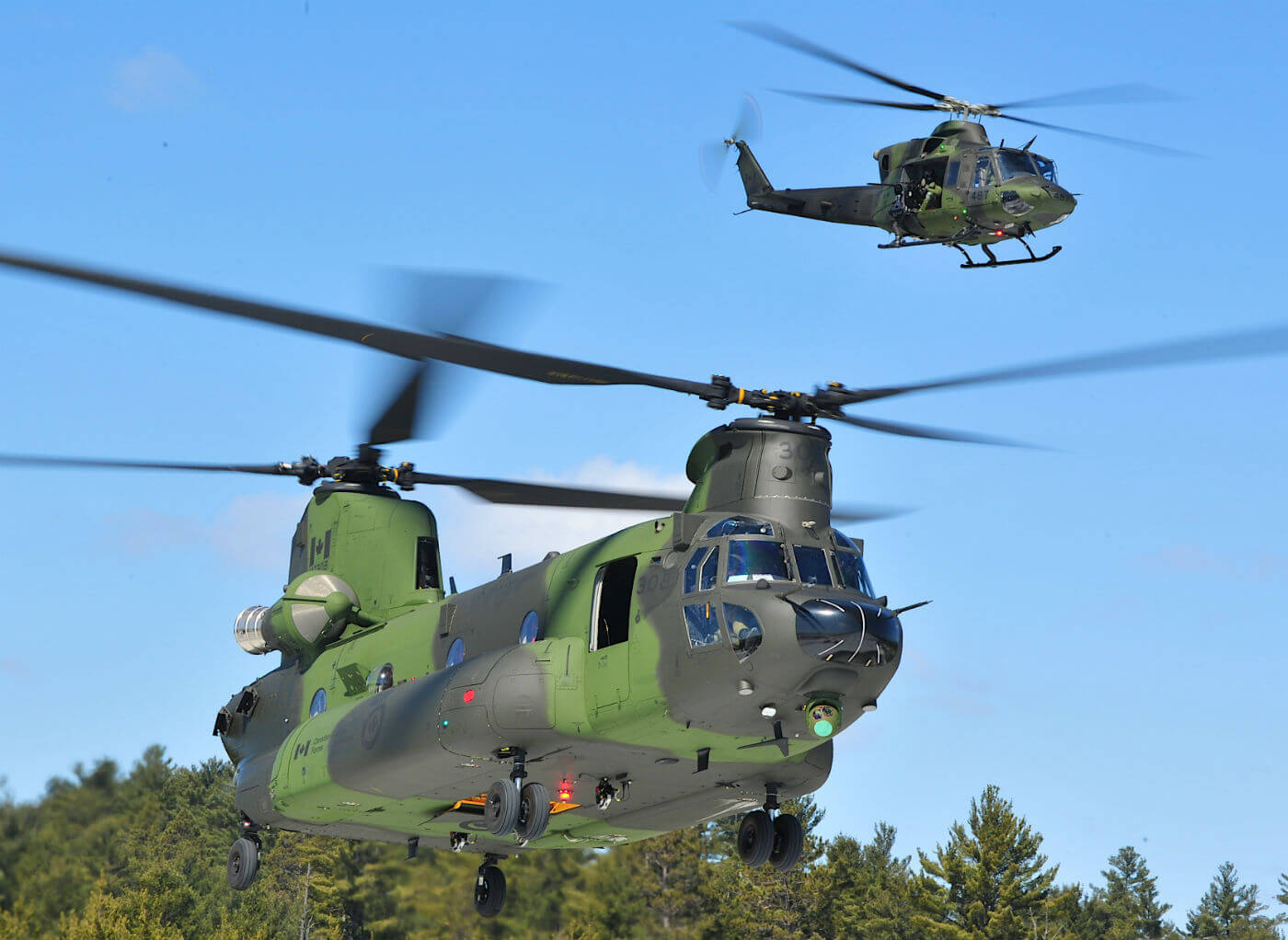 The Chinooks are essential to transport light infantry battalions and sustain troops throughout the battle space, and are steadily being integrated into the army's force employment concept. Mike Reyno Photo