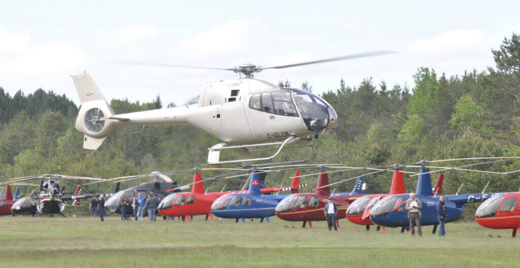 This year's fly-in attracted 53 helicopters: 26 Robinsons, eight Airbus helicopters and six Bell models, plus other rotorcraft that visited just for a banquet that was held during the event. Kenneth I Swartz Photos