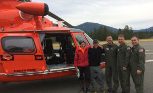 The Coast Guard located and hoisted a hiker on June 14, who had been missing for nearly five days while hiking in Southern Oregon. DVIDS Photo
