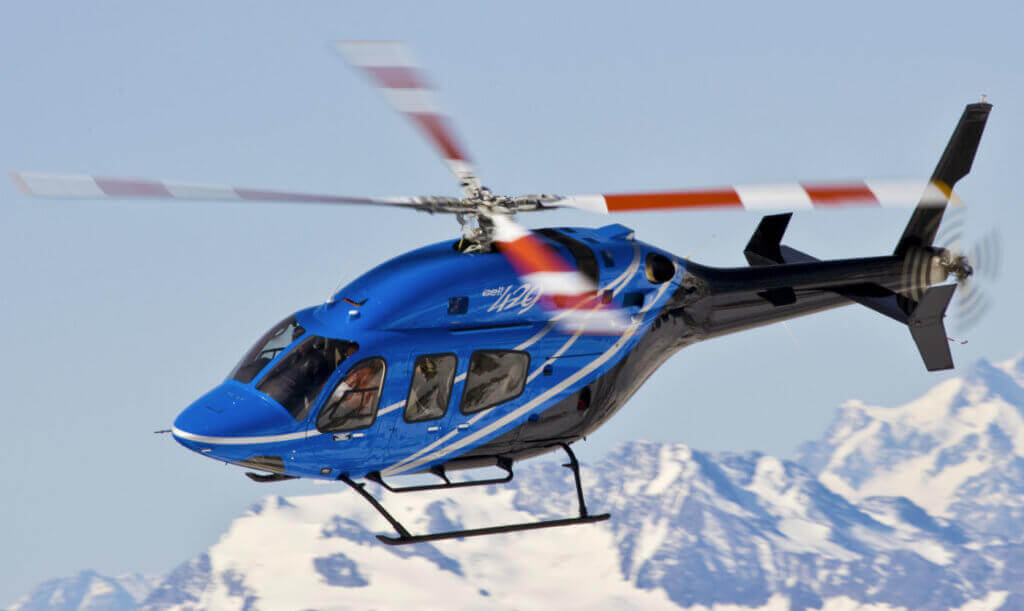 The purchase agreements are for two Bell 429 aircraft (pictured here) and one 407GXP aircraft. Bell Photo