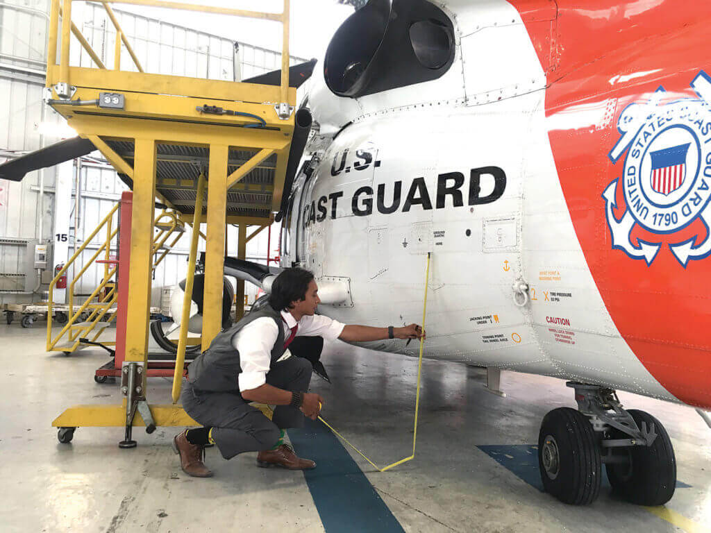 The company makes custom aircraft maintenance stands, fall protection platforms, access platforms, hangar equipment and specialty tooling, and has quickly gathered an impressive list of clients. 