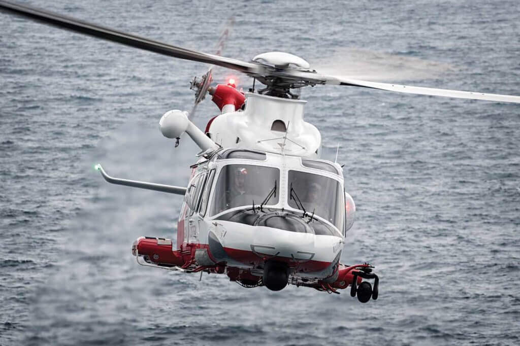 With two additional aircraft ordered last year, Guardia Costiera now has a fleet of 12 Leonardo AW139 helicopters, half of which are currently based in Catania. Photos by Lloyd Horgan