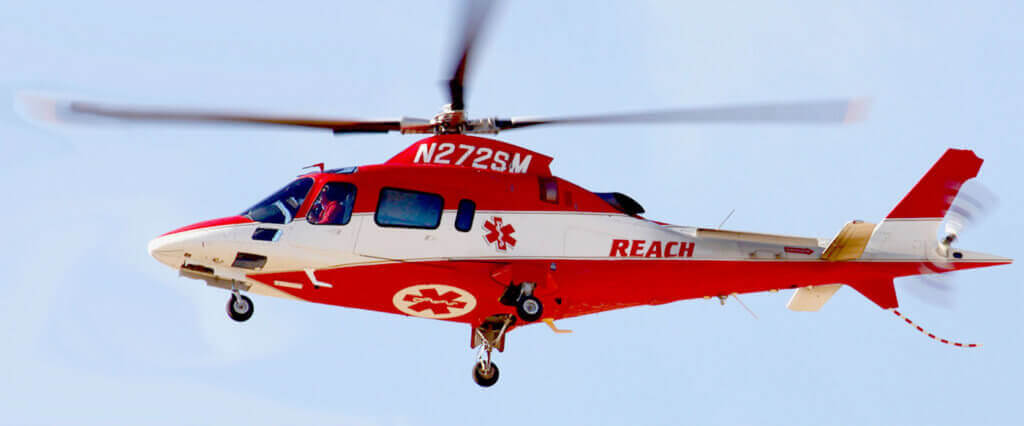 REACH has three air ambulance resources available in Montana, including a helicopter base in Bozeman and a dual helicopter/airplane base in Helena. Each base is staffed 24/7 with highly skilled critical care flight teams ready to respond at a moment's notice. REACH Photo