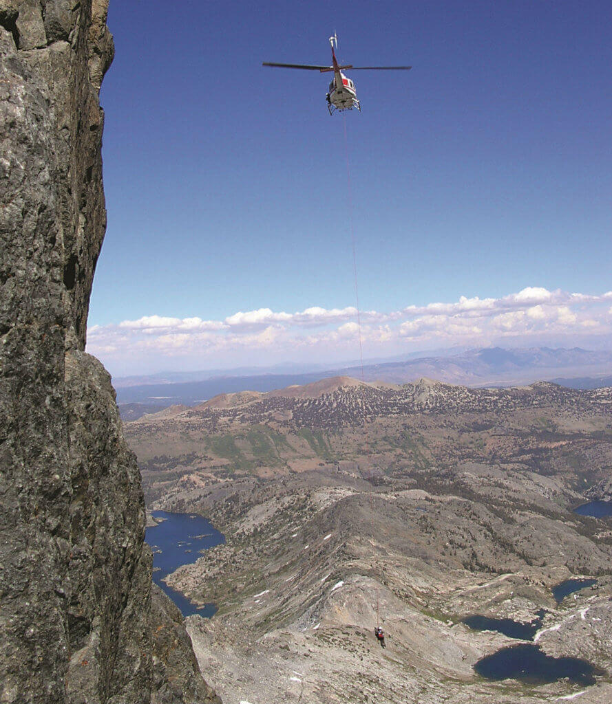 Conducting short-haul rescues on Yosemite's big walls can be nerve-wracking, said pilot Tim Lyons, 