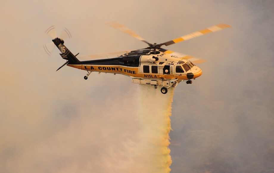 The L.A. County Fire Department currently operates three Sikorsky S-70A Firehawks, which will be supplemented by two brand new S-70i helicopters in December 2017. Skip Robinson Photo