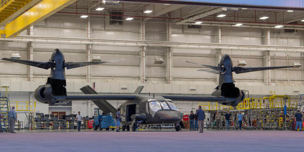 Bell has completed the V-280 Valor prototype, and will now begin ground tests with the third-generation tiltrotor. Bell Helicopter Photo
