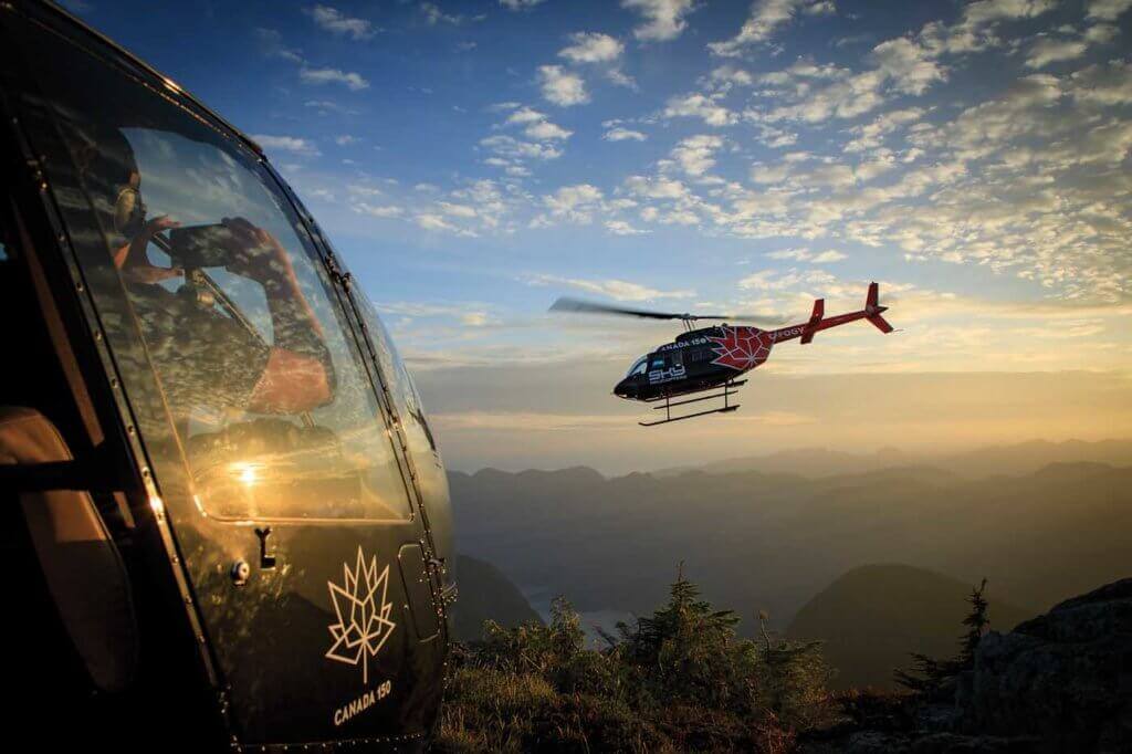 Social media has been a key element in Sky Helicopters' growth, with the company encouraging its passengers to take photos of their experience with the operator and share them online. Heath Moffatt Photo