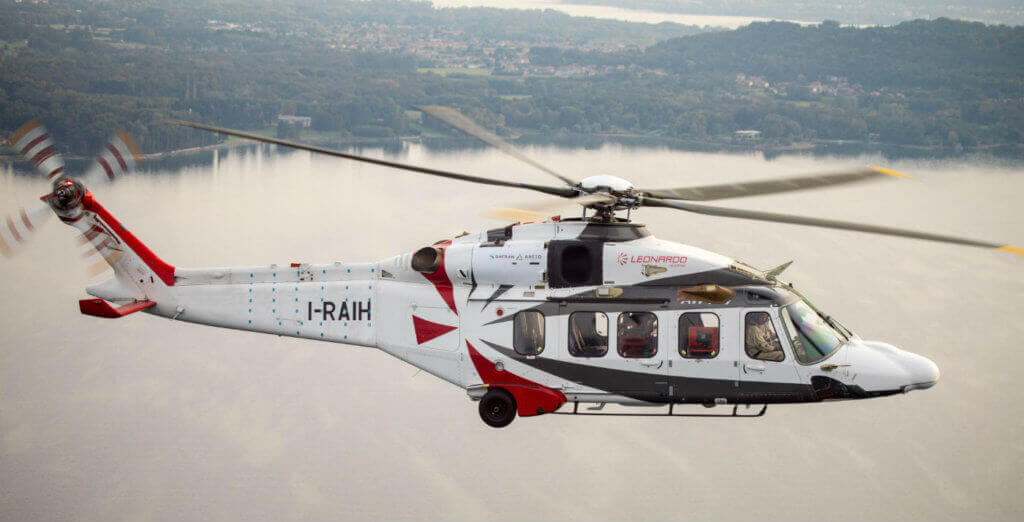 The Aneto-1K, which will power the Leonardo AW189K, is the first member in Safran's new 2,500- to 3,000-shp family of turboshafts. Leonardo Helicopters Photo