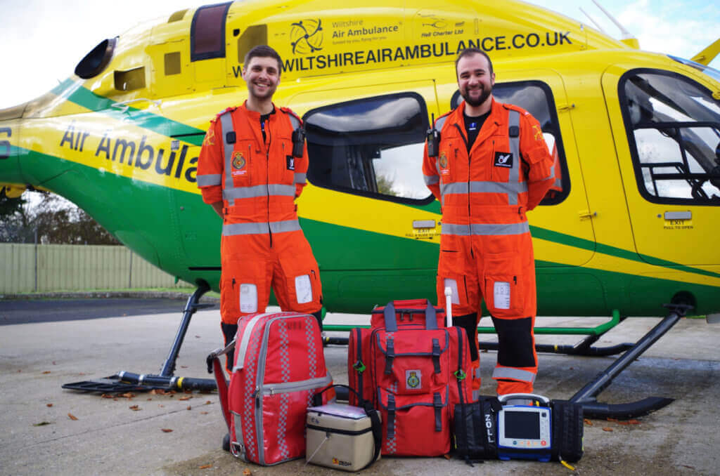 Wiltshire Air Ambulance has been saving lives for 27 years. The charity shared a helicopter with Wiltshire Police for 24 years until it became a stand-alone air ambulance on Jan. 9, 2015. It then began operating its own helicopter, a Bell 429. Wiltshire Air Ambulance Photo