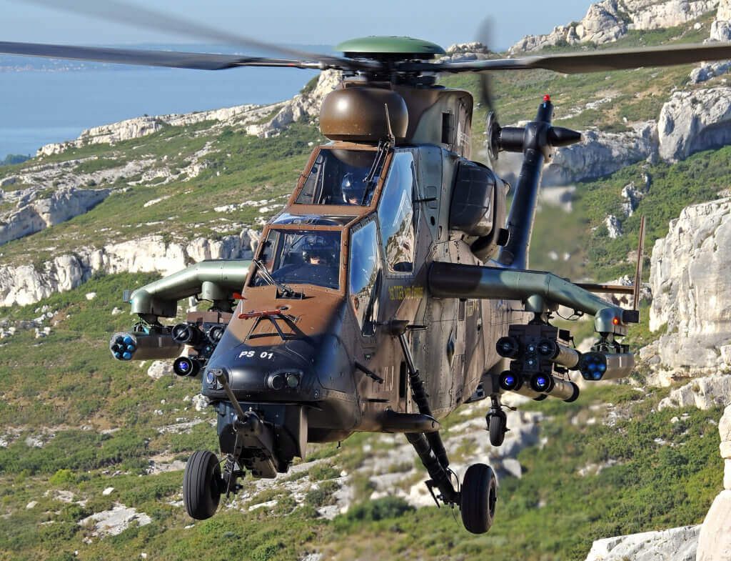 The Tiger HAD is Airbus Helicopters' multi-role attack helicopter. It is designed to perform armed reconnaissance, air or ground escort, air-to-air combat, ground firing support, destruction, and anti-tank warfare.
