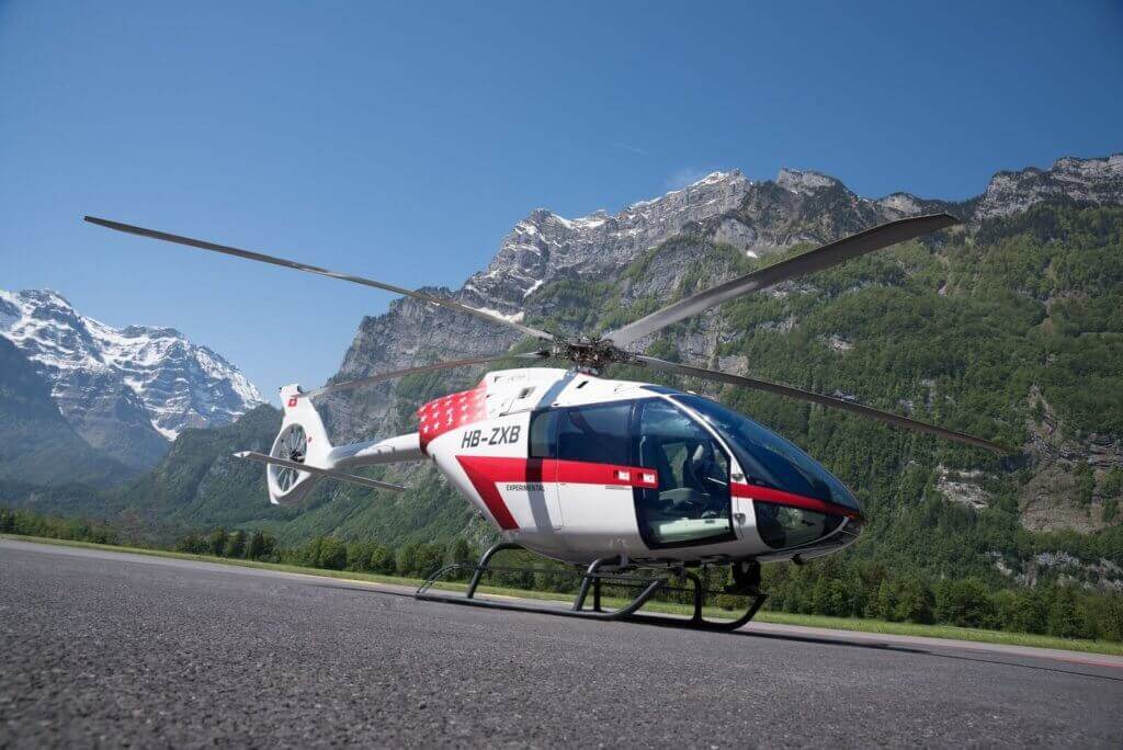 MSH will be at Heli-Expo 2018 to present the second prototype of its SH09 helicopter. MSH Photo