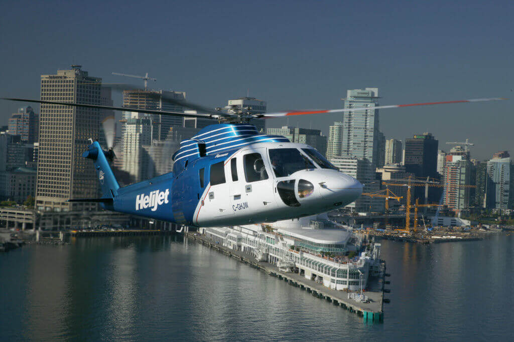 Helijet is replacing its older S-76 models with newer model S-76C++ helicopters. Heath Moffatt Photo