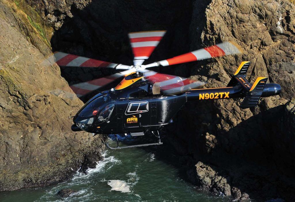ARS uses the MD 902 to perform the entire spectrum of rescue operations. 