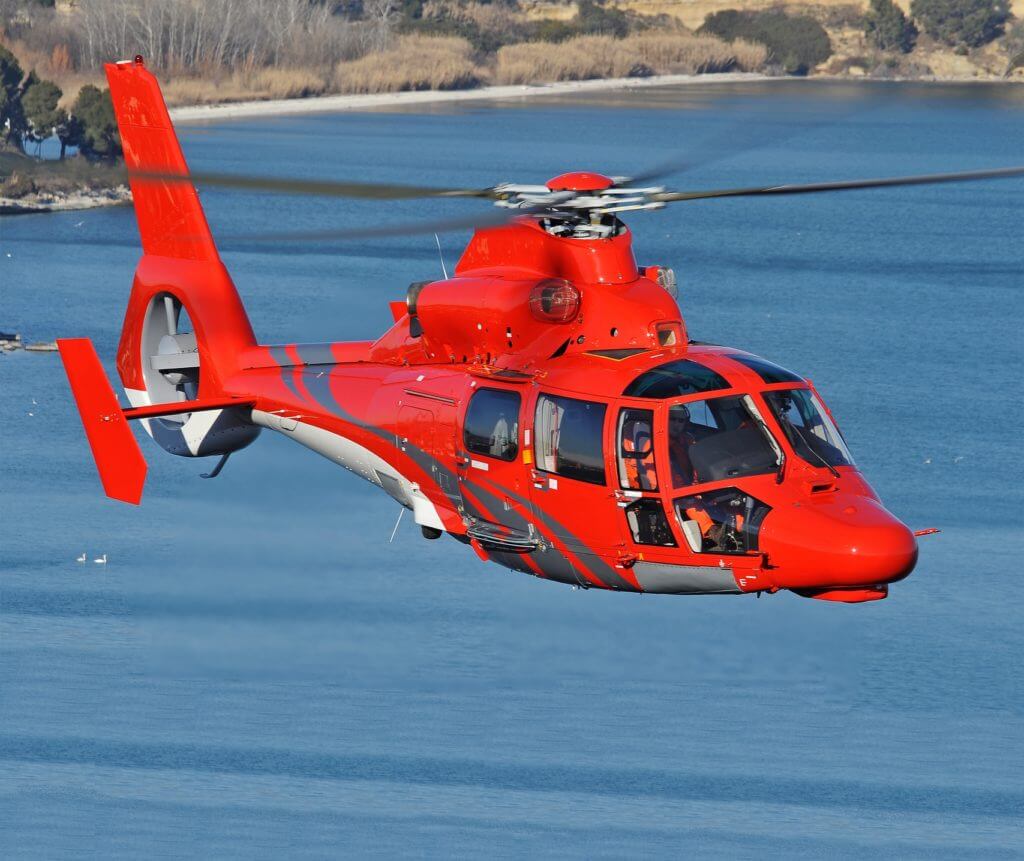 The second contract was signed with a new customer the Hokkaido Government, which placed an order for one AS365 N3+ helicopter from the Dauphin family. Anthony Pecchi Photo