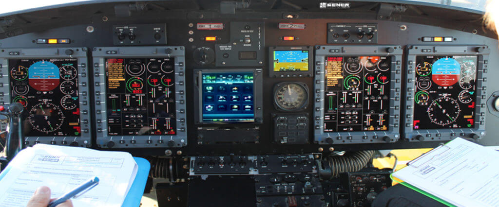 Astronautics' multifunction display system (MFDS) is a key part of SENER-Babcock España's avionics upgrade as part of the Spanish Navy's AB-212 Helicopter Life Extension Program. Astronautics Photo