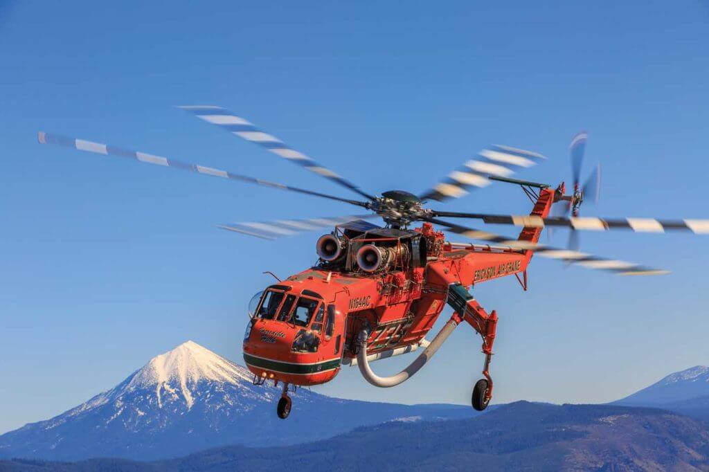 The lead time for a new Aircrane is 18 to 24 months, but Erickson is hoping to reduce this with heightened interest in the aircraft from agencies around the world. Heath Moffatt Photo