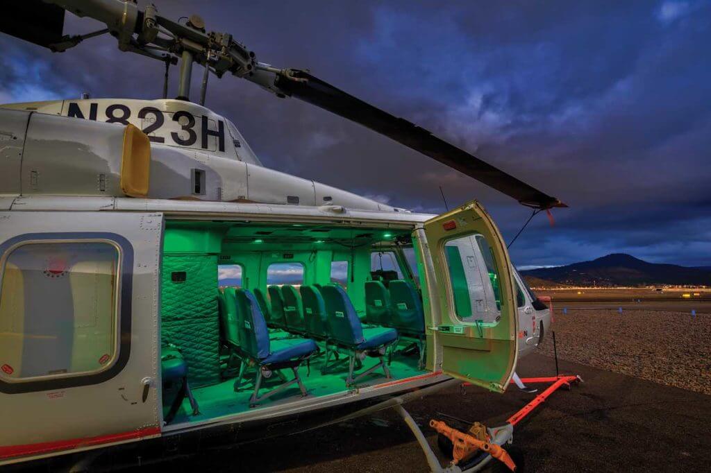 Erickson signed an agreement with Bell in February 2015 to assume product support responsibility for the Bell 214 B and ST models. Heath Moffatt Photo 