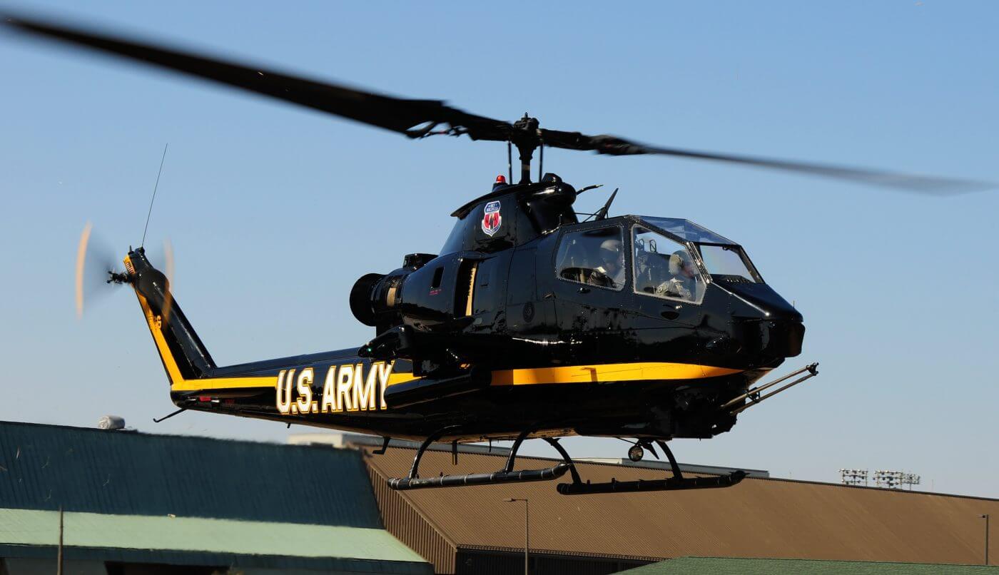 An Army Aviation Hertiage Foundation AH-1F Cobra. Skip Robinson Photo