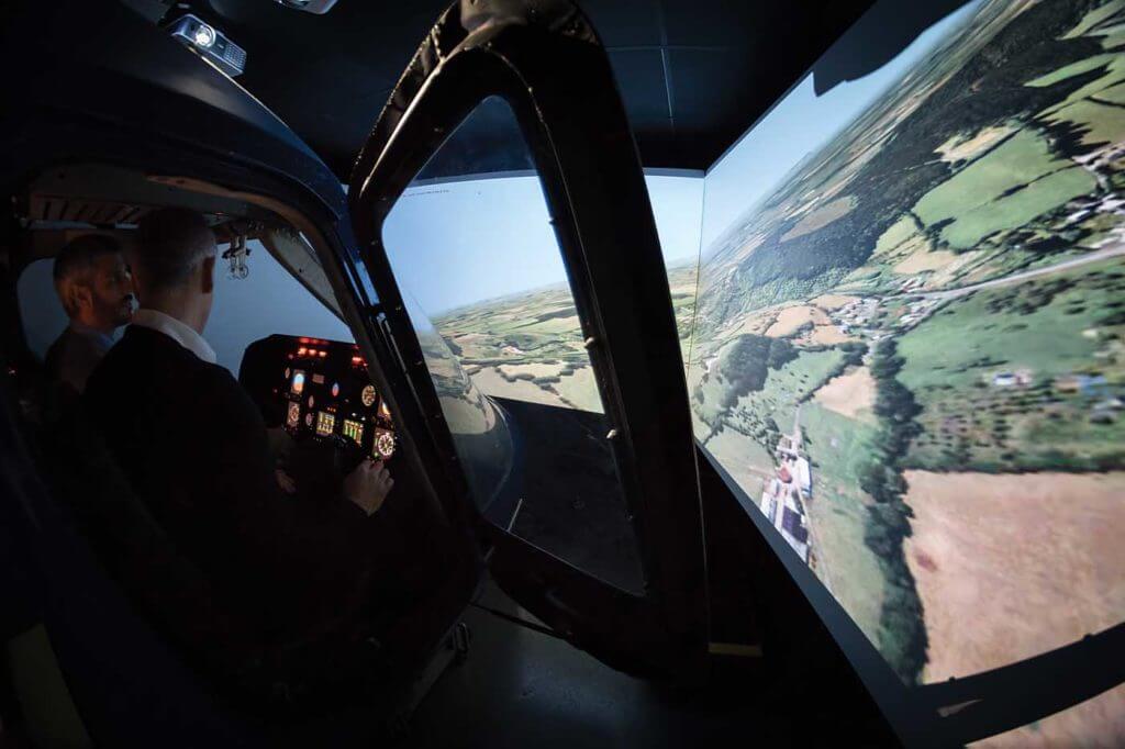 The company purchased Bristow Academy's site in Gloucester in 2016, relocating an AW109E simulator there from Castle Air's Liskeard headquarters. Lloyd Horgan Photo 