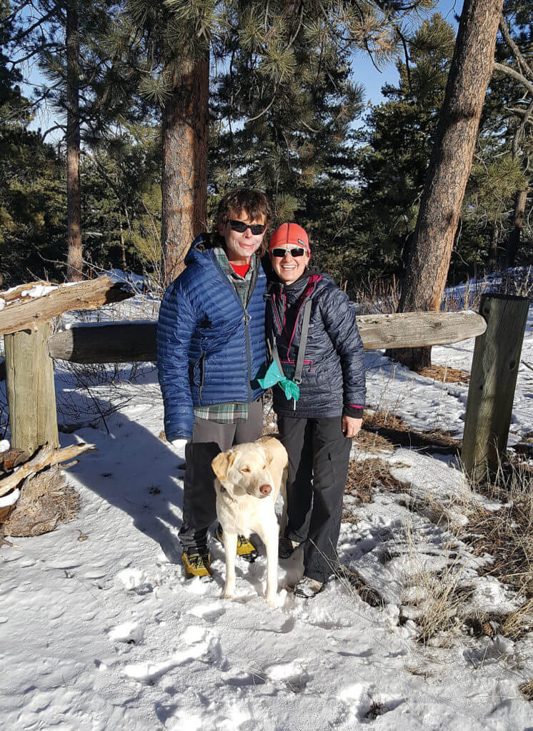 Dave and Amanda Repsher with their faithful companion, Turq. Dave has made an extraordinary recovery since sustaining near-fatal injuries in the 2015 crash of a Flight For Life helicopter. The Repshers now hope their story can inspire positive action on issues they're passionate about, including helicopter safety. Amanda Repsher Photo