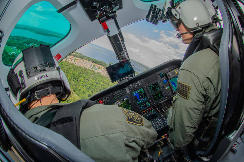 A typical shift for a Seminole County Sheriff's Office aircraft commander covers about 12 hours, with around two hours spent in the air patrolling hot spots for crimes. When call-outs occur - for missing persons, fires, and SAR or air ambulance support - airborne time increases considerably. Mike Reyno Photo