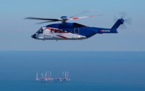 Bristow has seen an increase in annual flight hours for the first time in three years. Lockheed Martin Photo