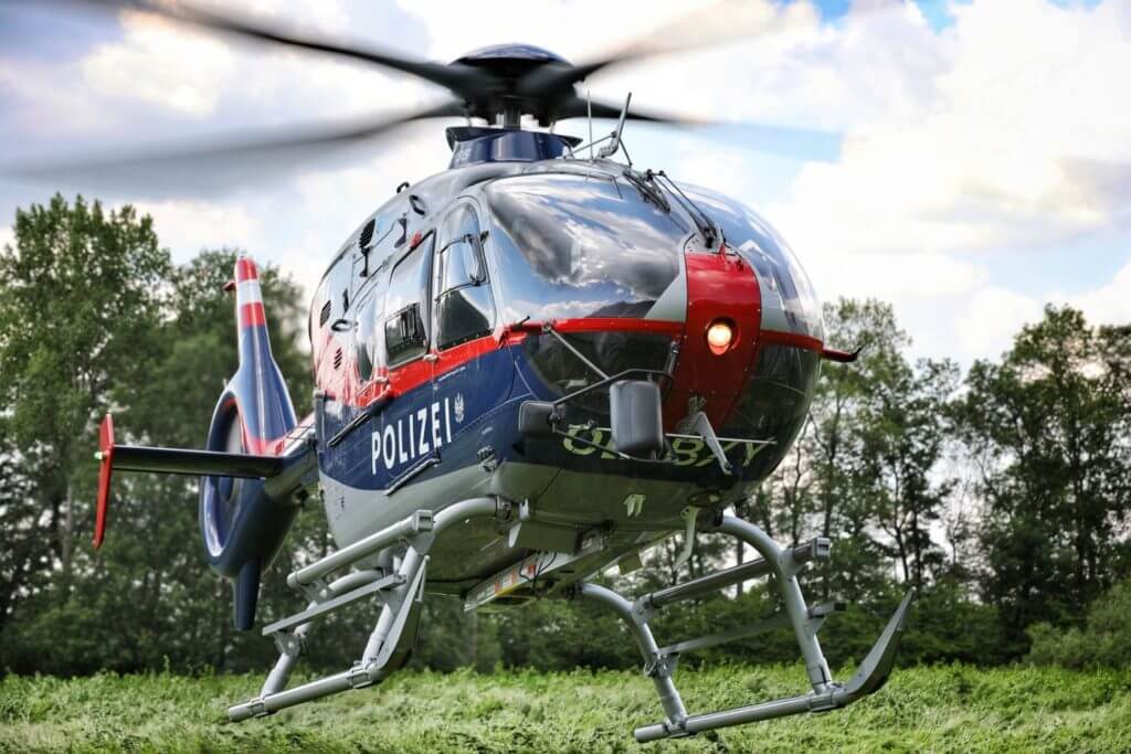 The Airbus EC135 P2+ is currently the primary helicopter model in the Austrian Police Air Support fleet. The organization is expecting further deliveries of the latest EC135 variant, the H135.