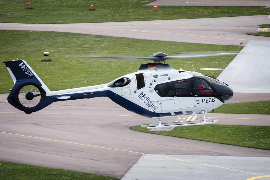 FlyScan, a new data monitoring tool on dynamic systems, was launched by Airbus last year. It is now available for all the manufacturer's twin-engine aircraft, including the H135 with Helionix. Lloyd Horgan Photo