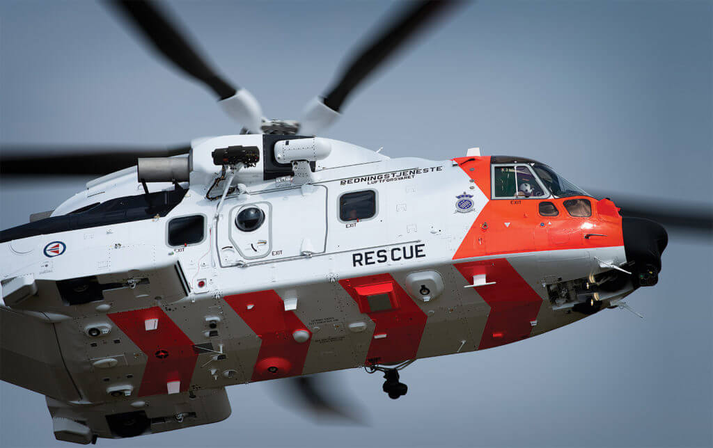 The latest AW101 variant benefits from more than 30 years of design maturation. Lloyd Horgan Photo