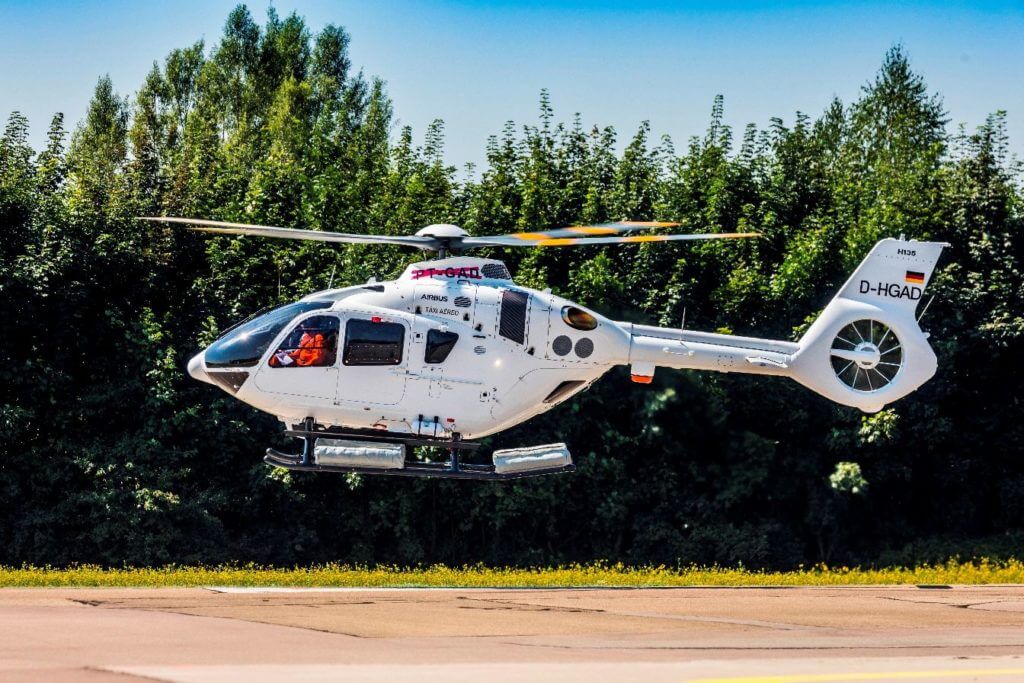 Líder Aviação said it has already trained its entire team on the operation of the H135. Airbus Helicopters Photo