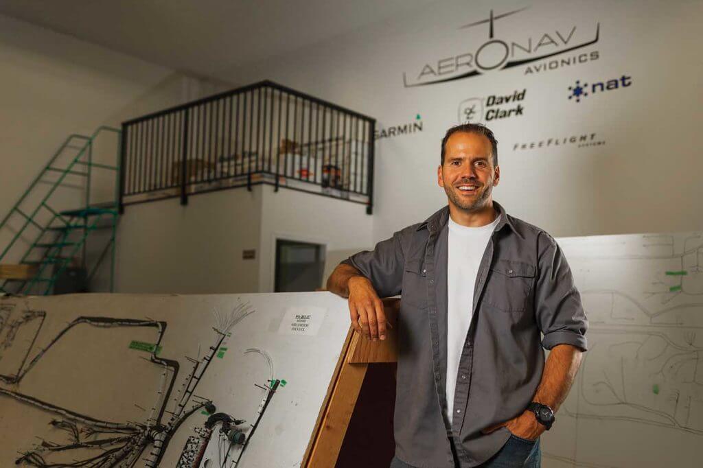 John Carinha is the founder and owner of Aeronav, and has always had a passion for the technical side of aircraft. Aside from running the company, he's one of Aeronav's technicians. Heath Moffatt Photo