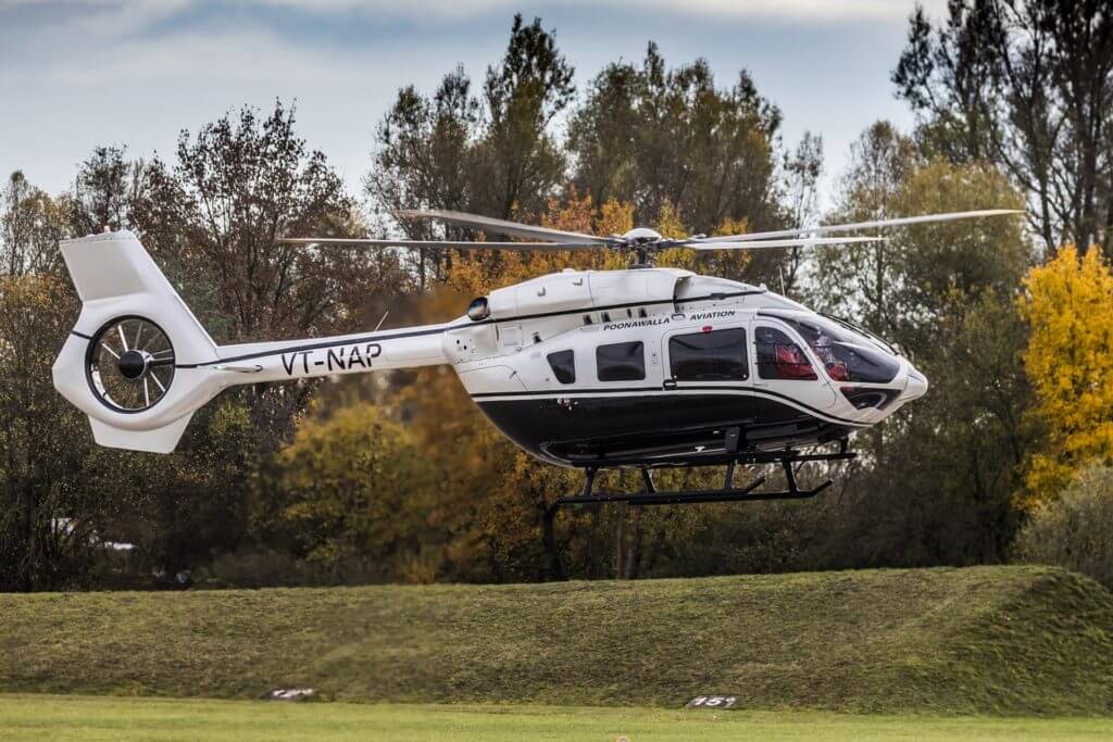 The ACH145 delivery marks the entry of the twin engine helicopter into India's private and business aviation market. Airbus Photo