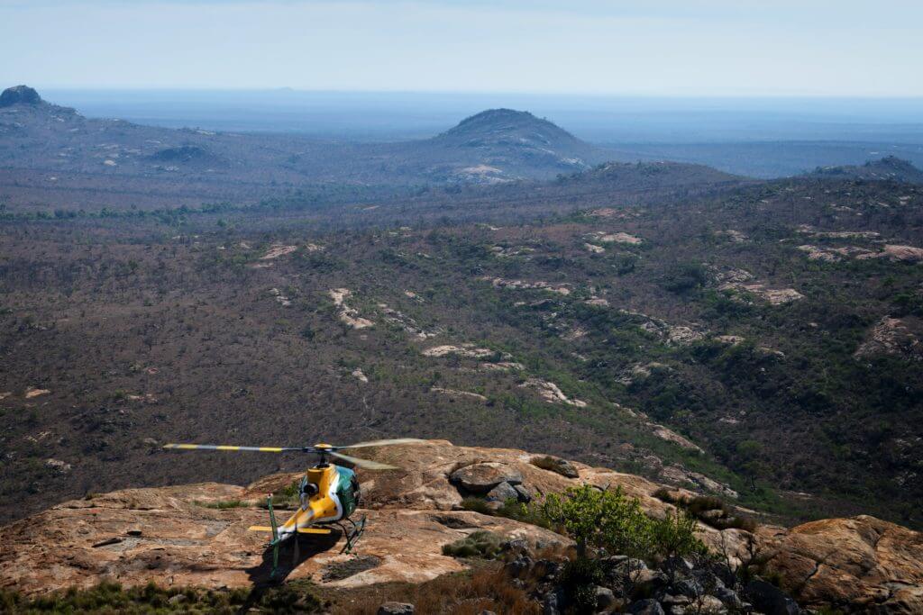 The Kruger encompasses a vast land area. 