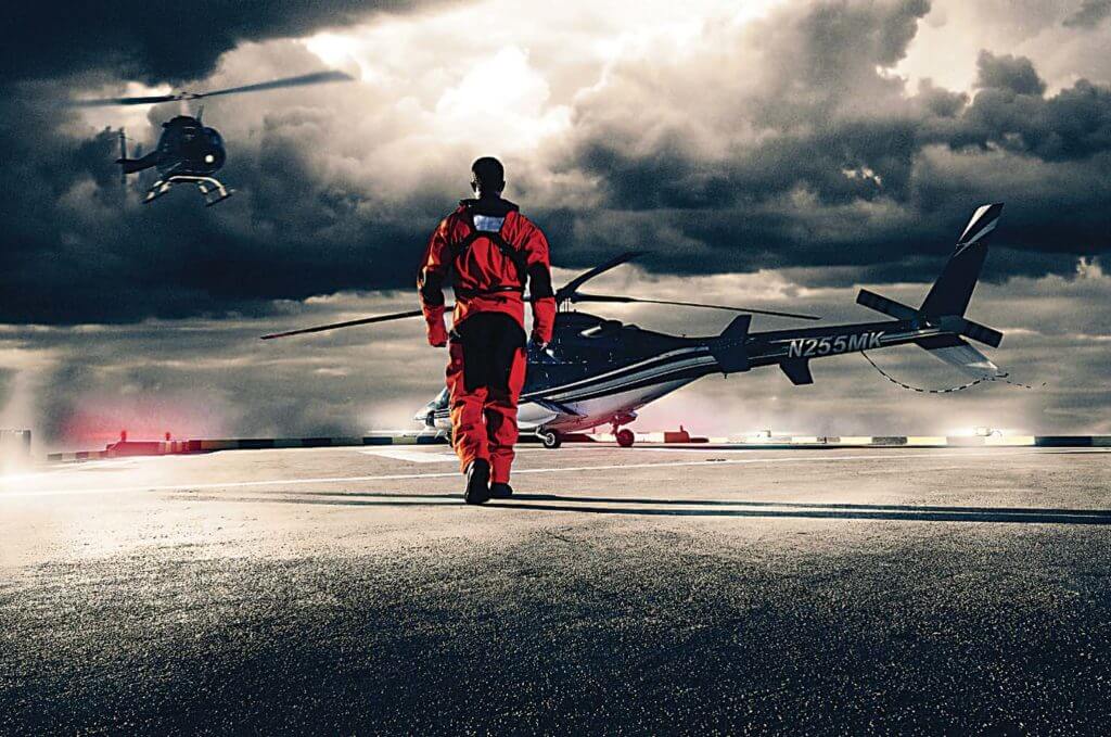 Switlik's gear is used by some of the largest HEMS operators in the U.S. and Australia, as well as by aerial law enforcement, firefighting, and oil-and-gas operators around the world. Switlik Photo