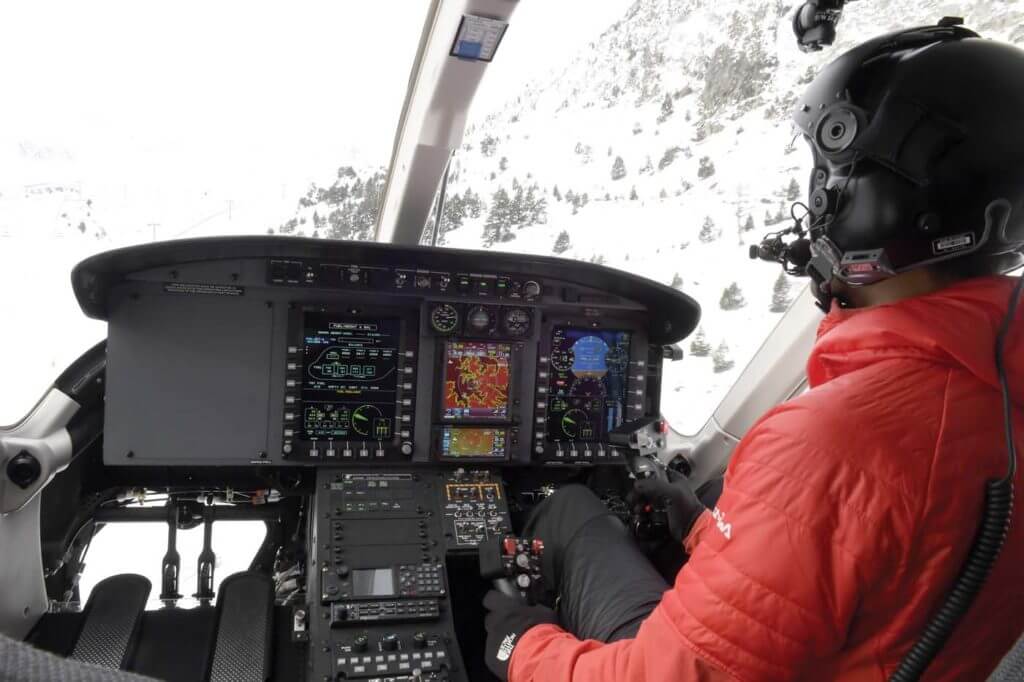 The controls commonalty between the Bell 429 and the Ecureuil B3 was a pleasant surprise for the Andorran pilots, who quickly mastered their new aircraft. Anthony Pecchi Photo