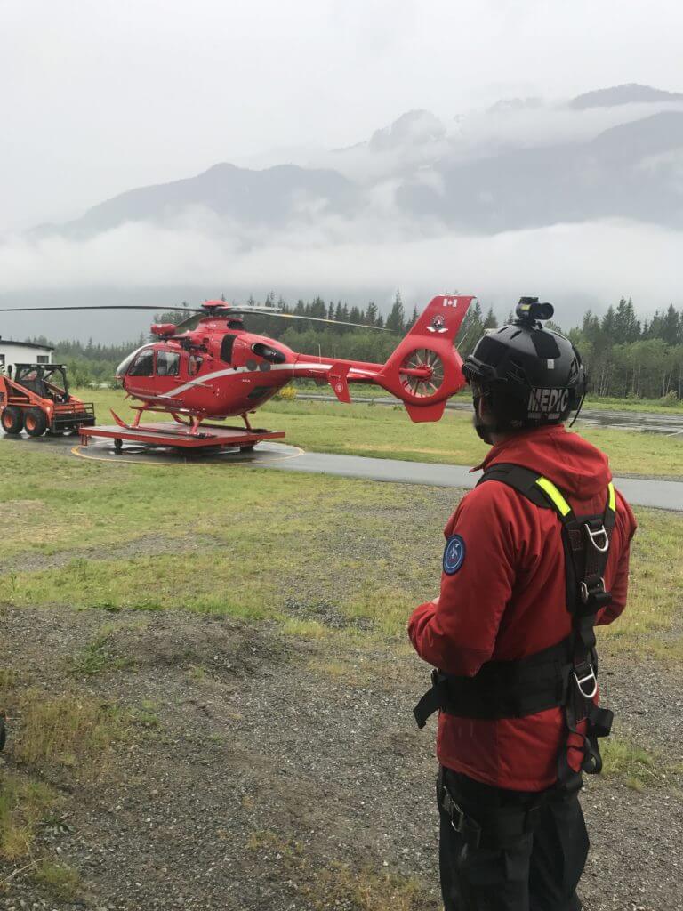 TEAAM is primarily funded by industry, charity and private donations. Pilots are pulled from the Blackcomb Helicopters pilot pool, but aeromedical crewmembers are only paid when they respond to a call. Taylor Loughran/Artbarn Films Photo
