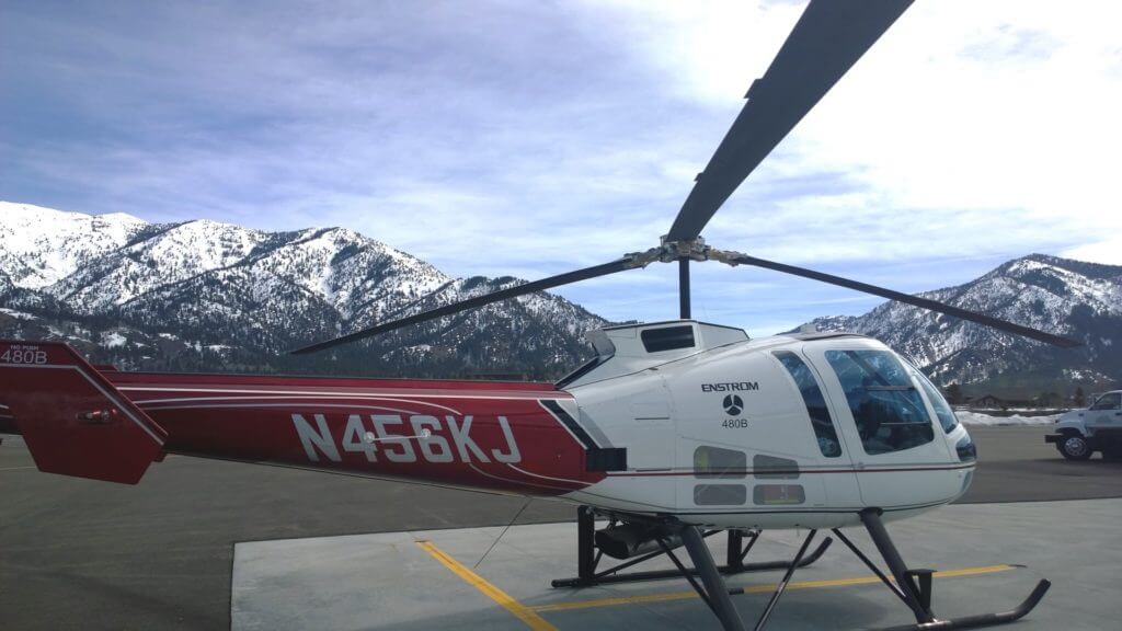 Enstrom's 480B helicopter has received Transport Canada validation; the company is already working with its first launch customer in Canada. Enstrom Photo