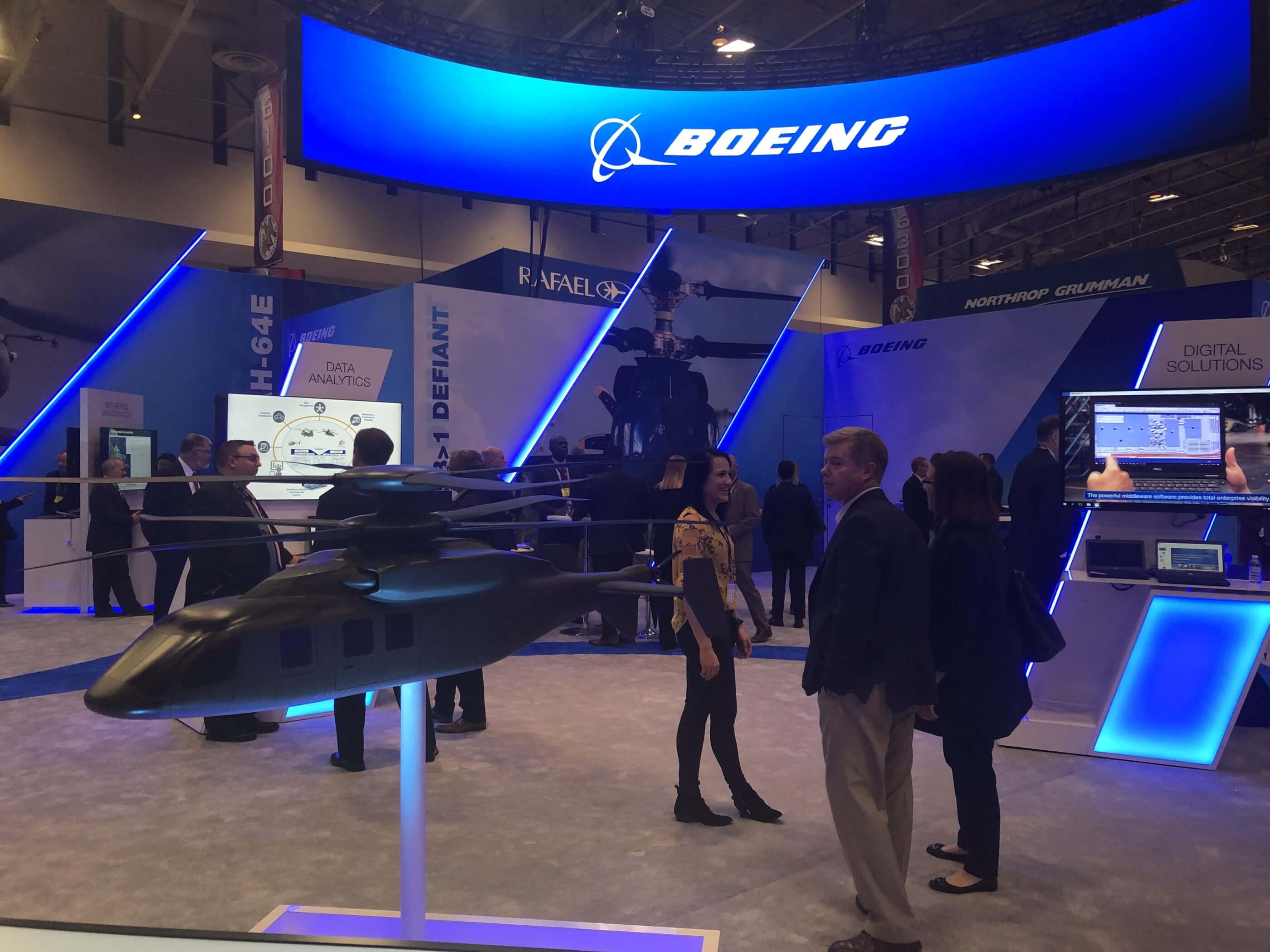 Boeing AUSA booth