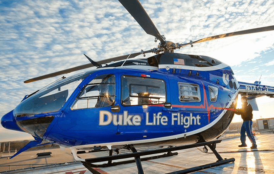 Metro's relationship with Life Flight began in 2012 with the delivery of two EC145 aircraft. Metro Aviation Photo