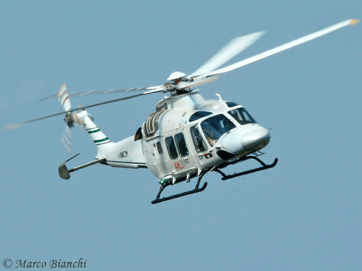 The AW169 is to receive skids as part of a certified kit. Marco Bianchi Photo
